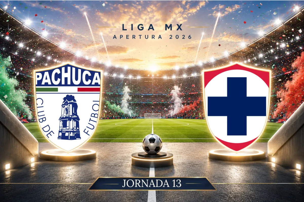 Pachuca vs. Cruz Azul: ¿Dónde y a qué hora ver el partido de la Jornada 13?