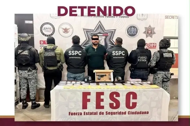 Recapturan a 'El 500', operador de 'La Mayiza' en BC