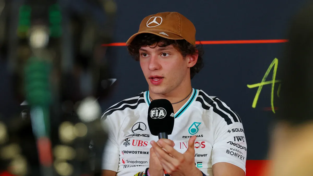 Kimi Antonelli persigue número mágico en Austin para ser campeón