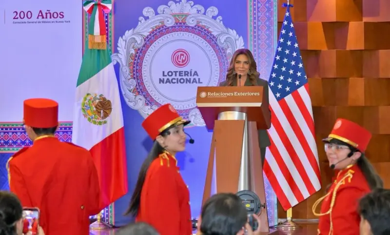 Dedican billete al bicentenario del consulado de México en Nueva York 