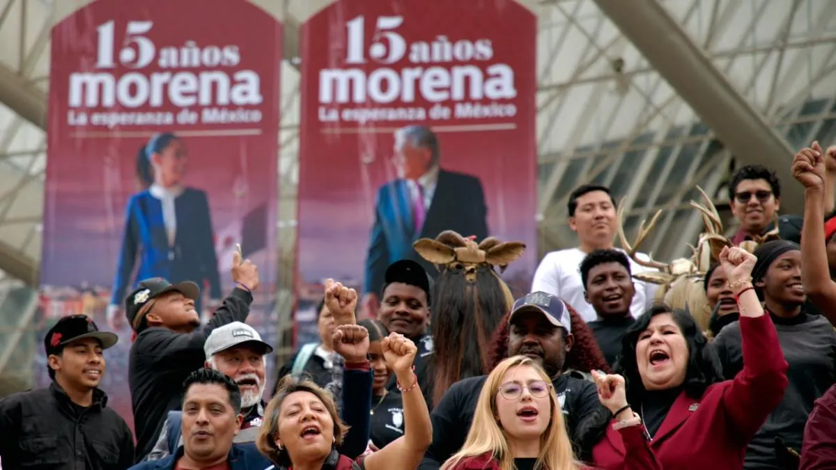 A 15 años de su fundación, Morena supera los 11.6 millones de afiliados