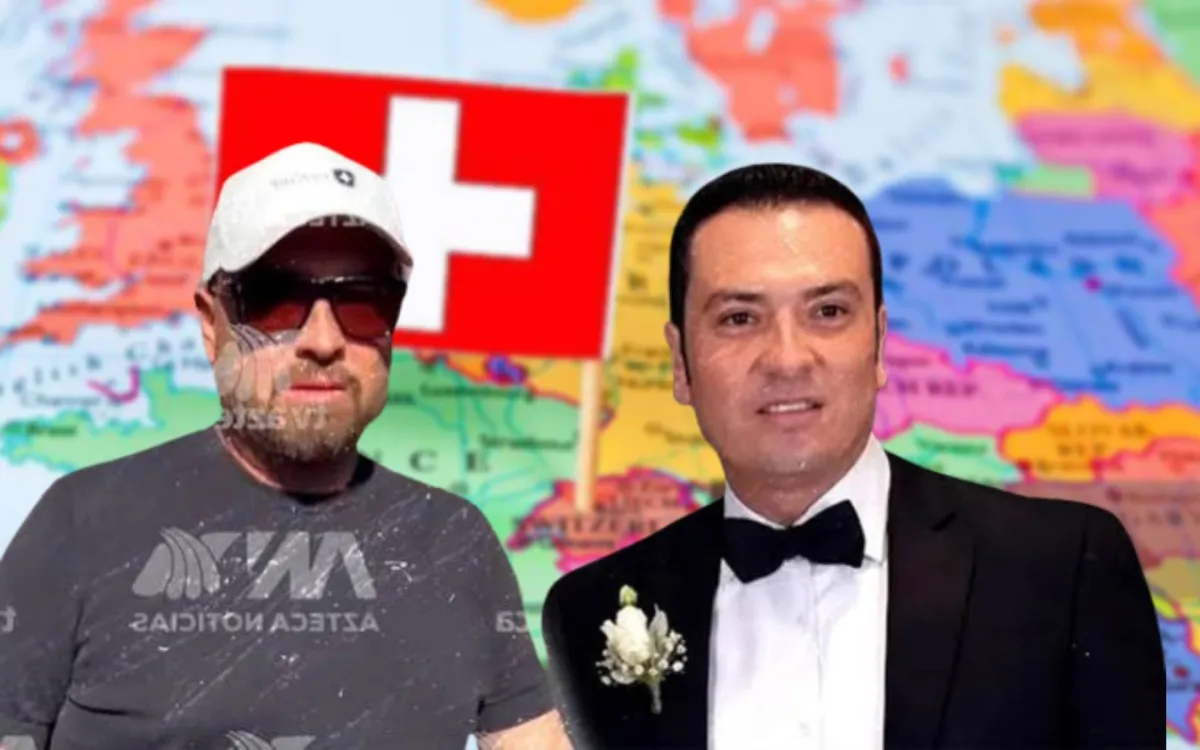 Amílcar Olán reapareció en Suiza y le arrebata celular al reportero Irving Pineda para evitar entrevista