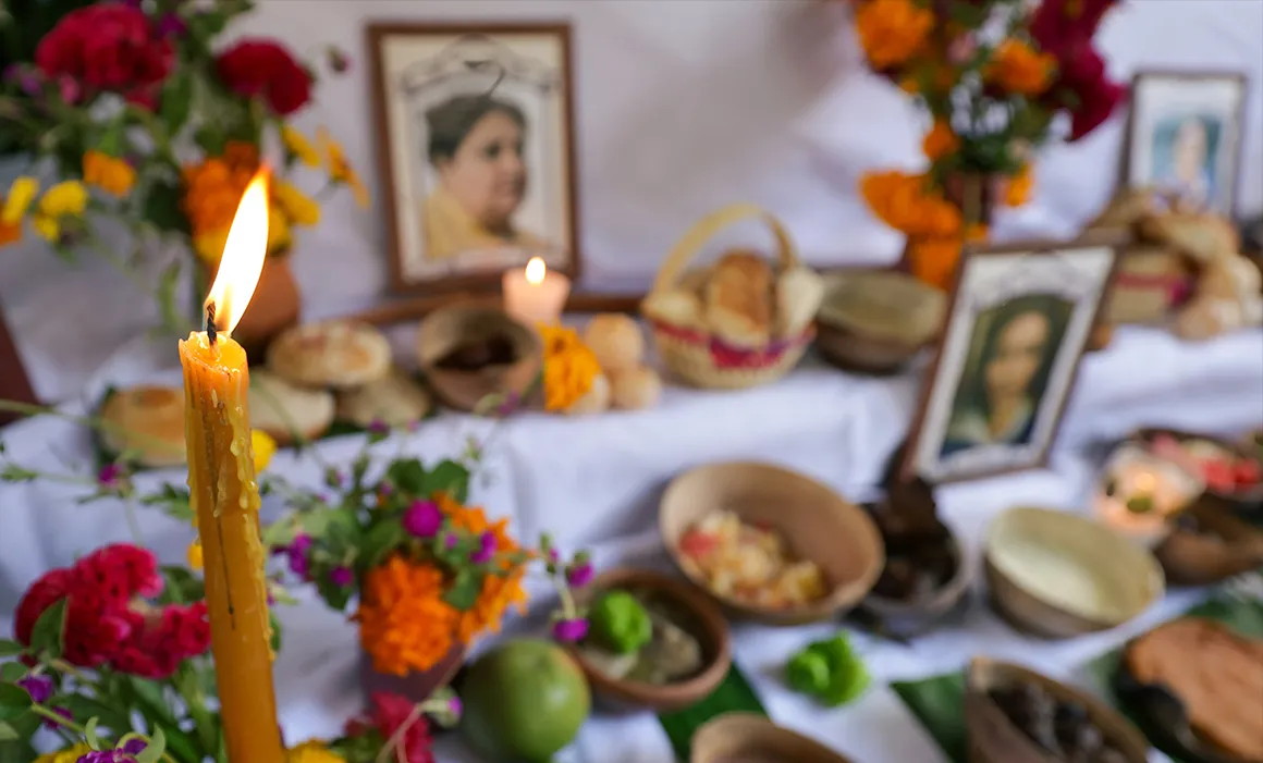Comparten alimentos, aromas y tradición del Janal Pixan