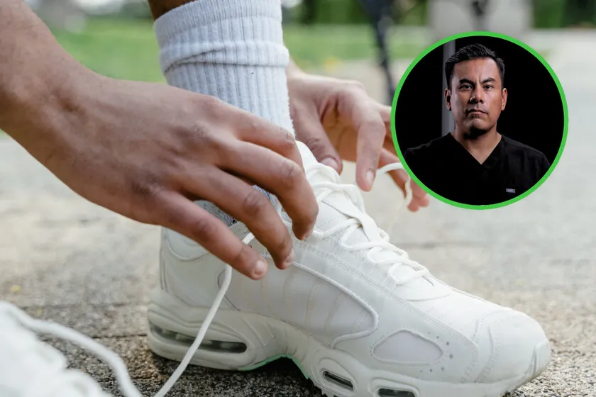 Valdo Hernández, podólogo: "Los tenis deben ser lo suficientemente anchos para mover tus dedos libremente"