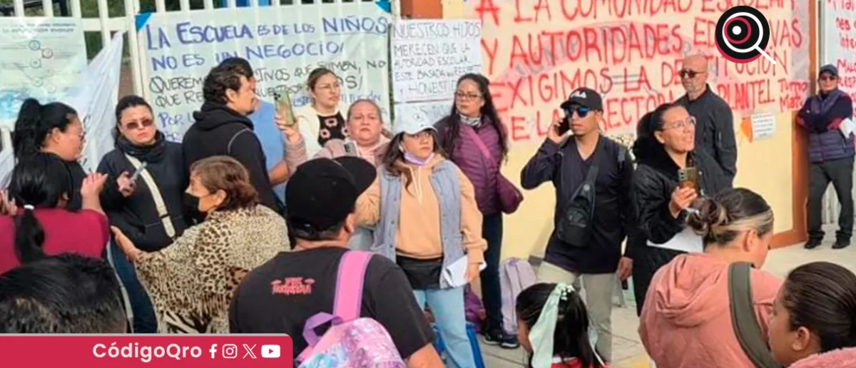 Se manifiestan en escuela primaria de La Pradera