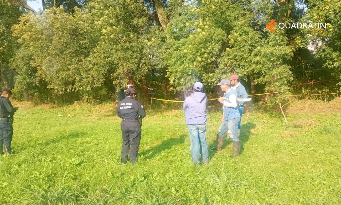 Hallan restos humanos calcinados cerca del río Zahuapan, en Tlaxcala
