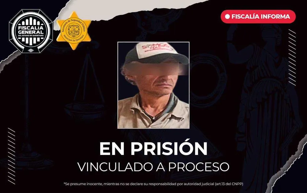 Prisión preventiva para acusado de robo calificado en Querétaro