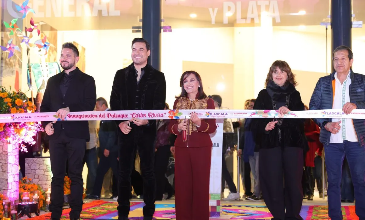 Inaugura Gobernadora Palenque Carlos Rivera, uno de los más grandes