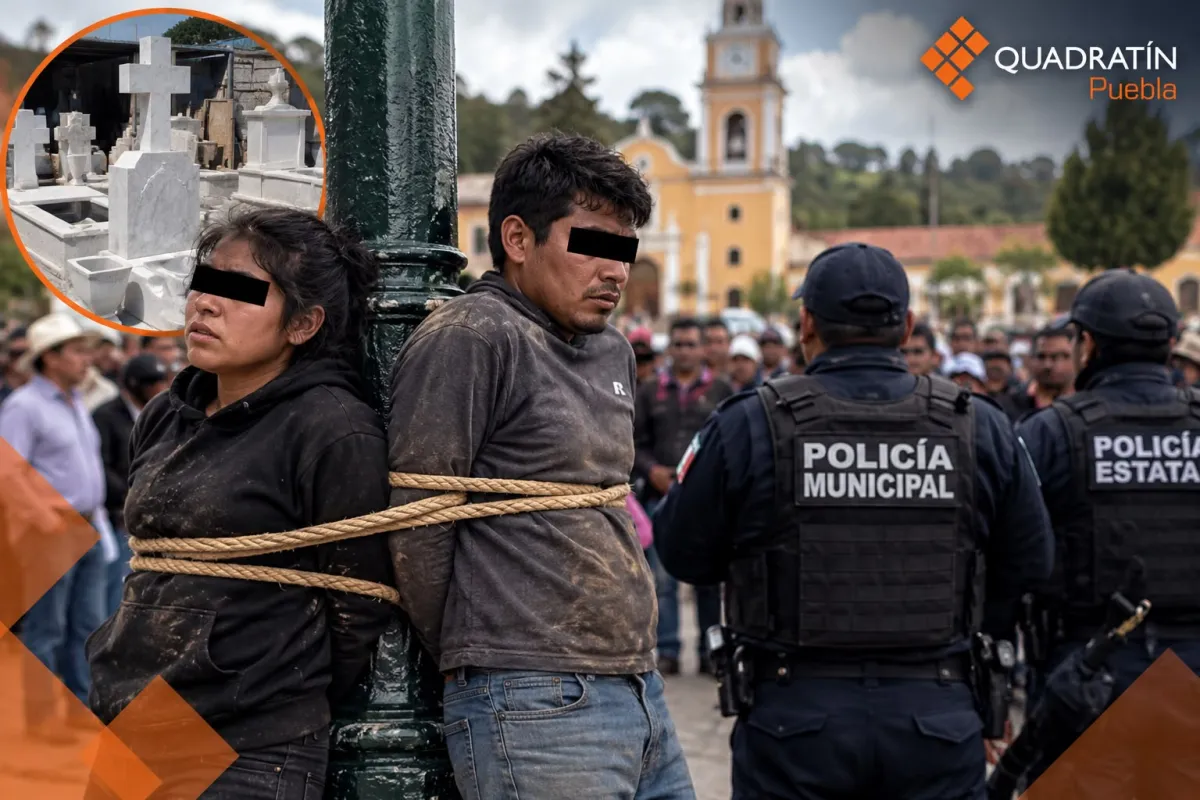 Intentan linchar a 2 personas por presunto robo en Tilapa