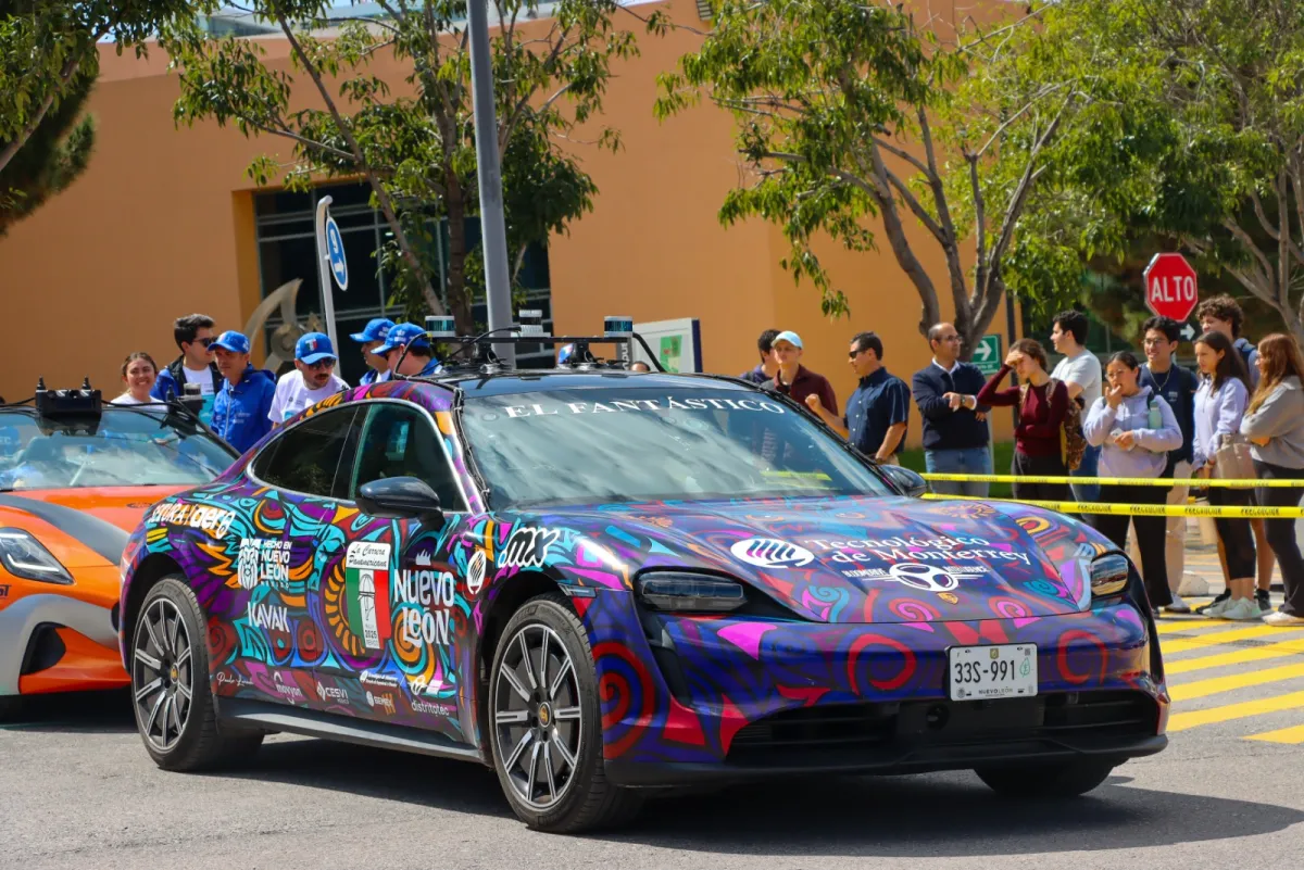 Llega a SLP El Fantástico, vehículo autónomo del Tec