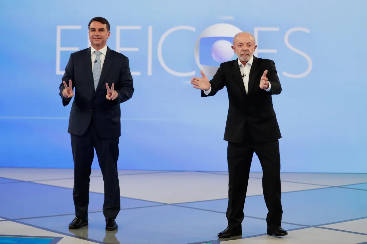Luiz Inácio Lula da Silva o Flávio Bolsonaro, brasileños decide el futuro del país en una segunda vuelta muy reñida
