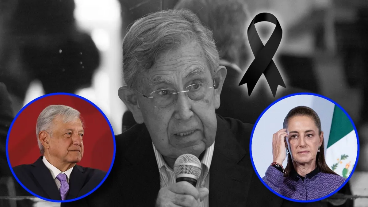 AMLO y Sheinbaum lamentan muerte de Cuauhtémoc Cárdenas: ‘Sin él, otra sería la realidad política de México’
