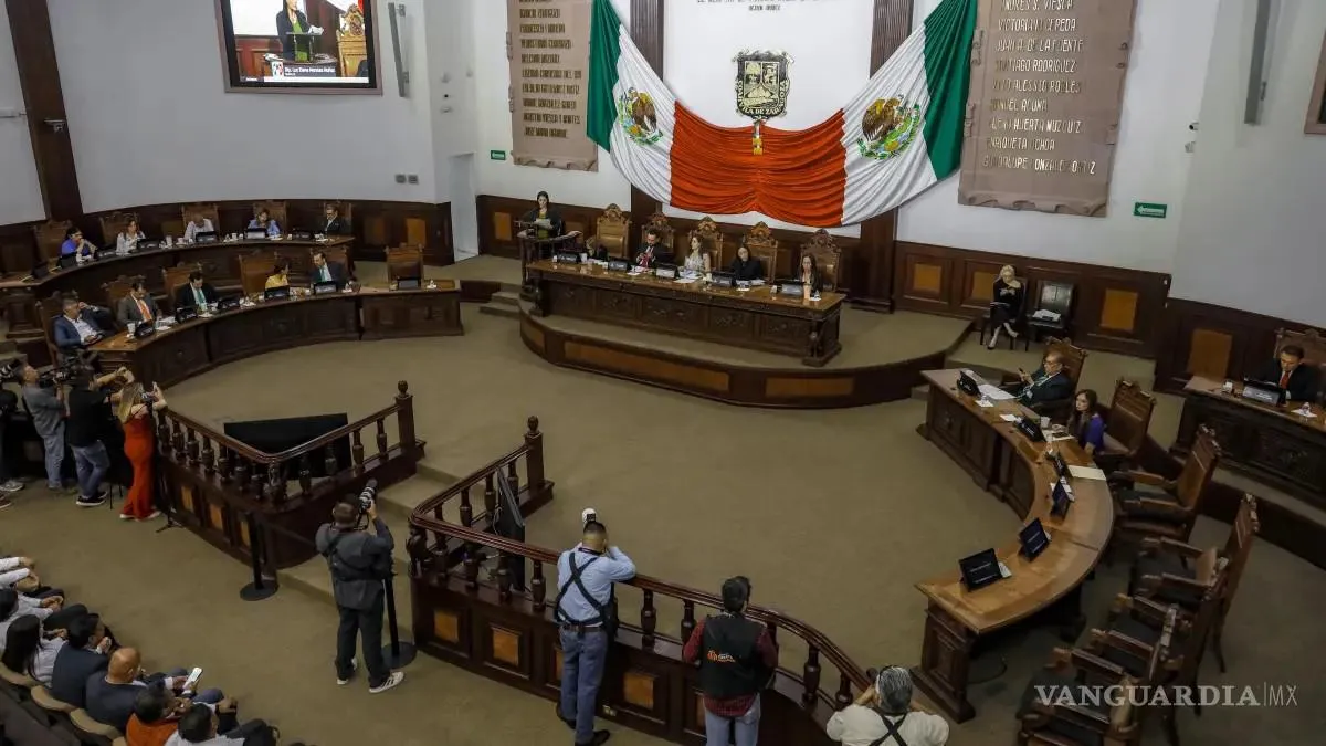 Congreso de Coahuila avala lista de aspirantes a órganos internos de control