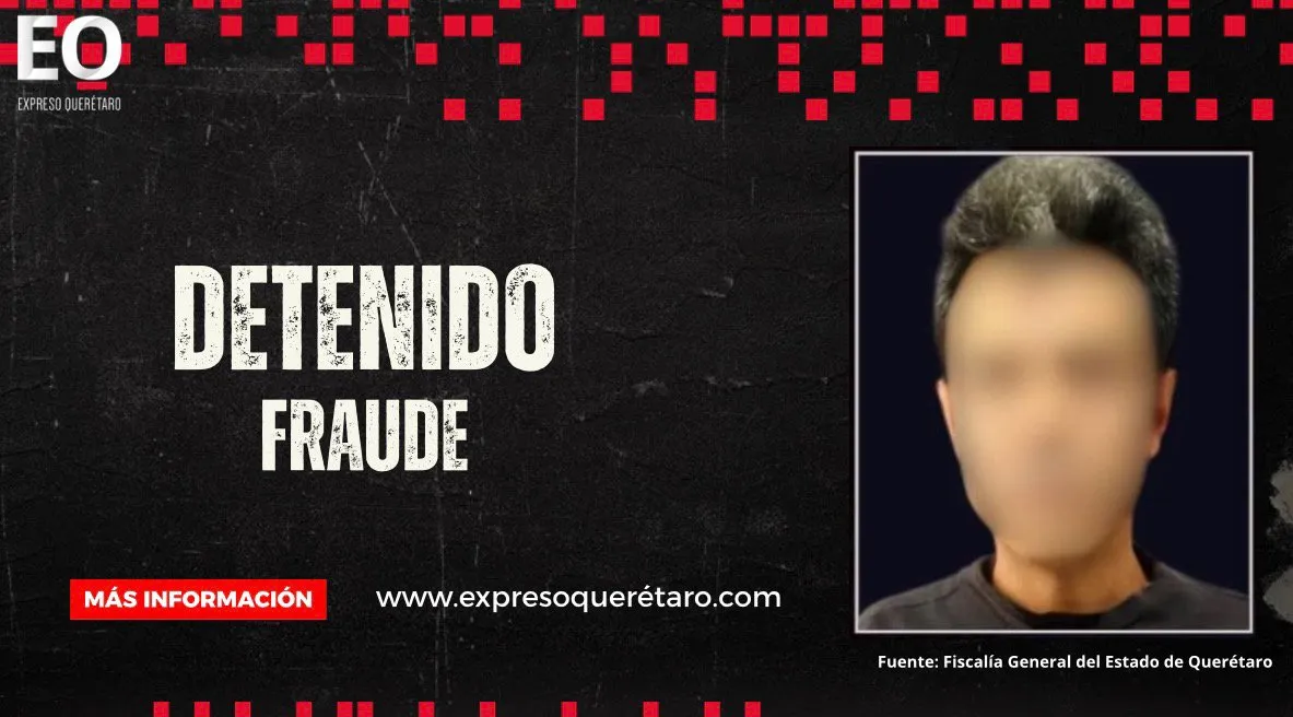 Detienen en Corregidora a Juvenal “N”; lo investigan por presuntos fraudes con vehículos rentados
