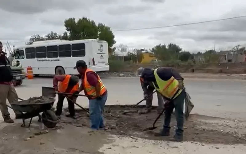Arranca Municipio operativo para rehabilitar calles tras lluvias