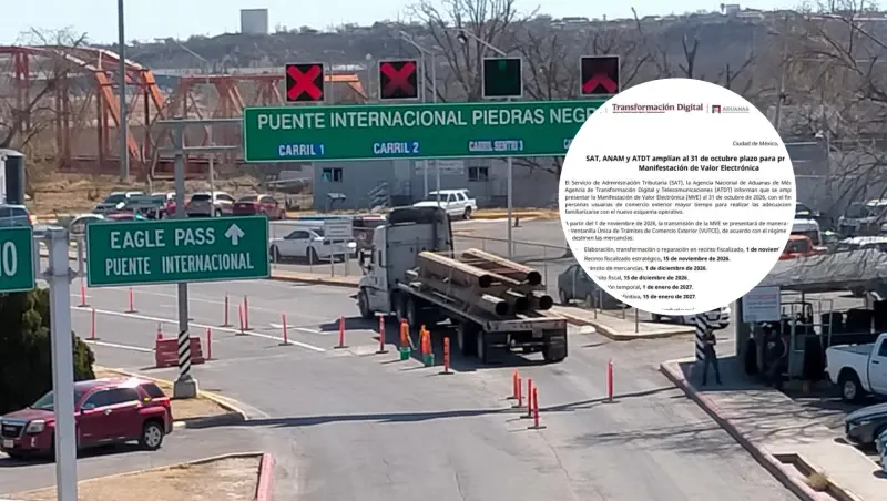 Dan respiro a importadores de Coahuila con prórroga aduanera