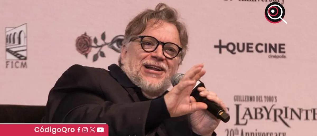 Guillermo del Toro llora en el Festival de Cine de Morelia