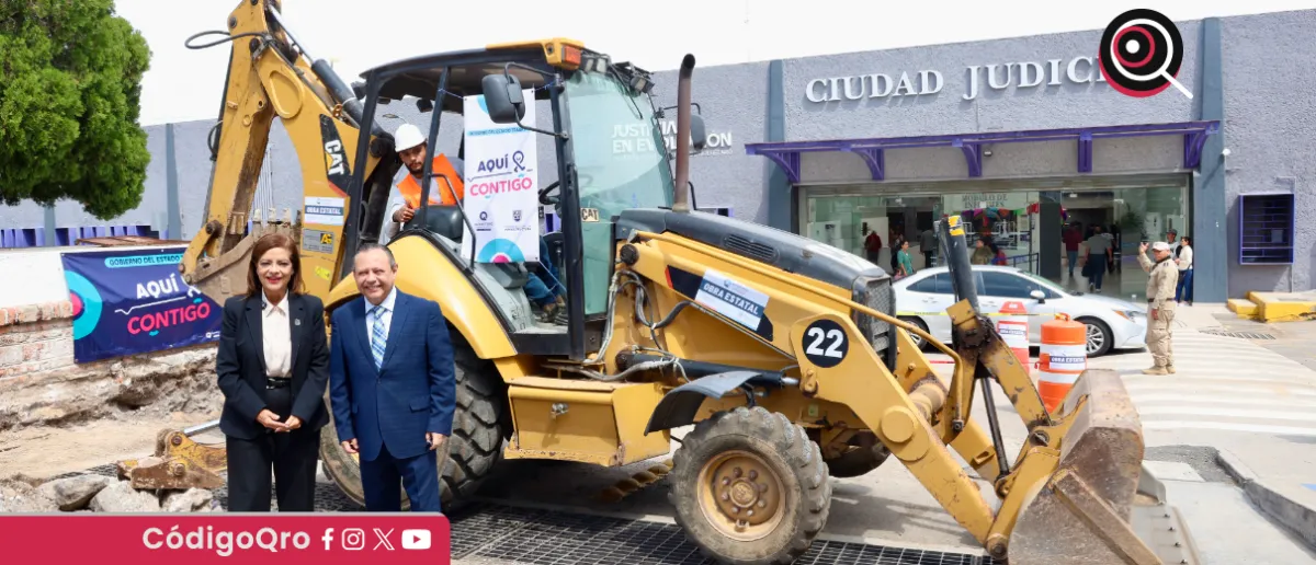 Rehabilitarán vialidades en Ciudad Judicial Querétaro