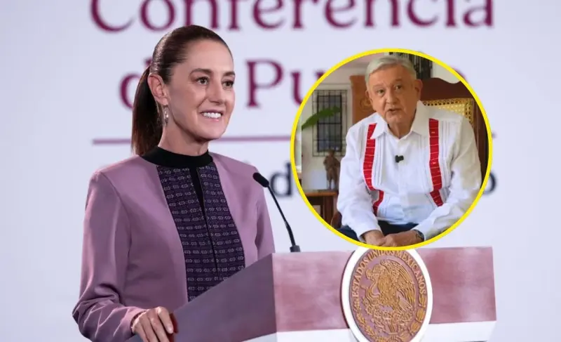 Sheinbaum agradece a AMLO sus palabras y afirma que sus libros son una forma de hacer política 