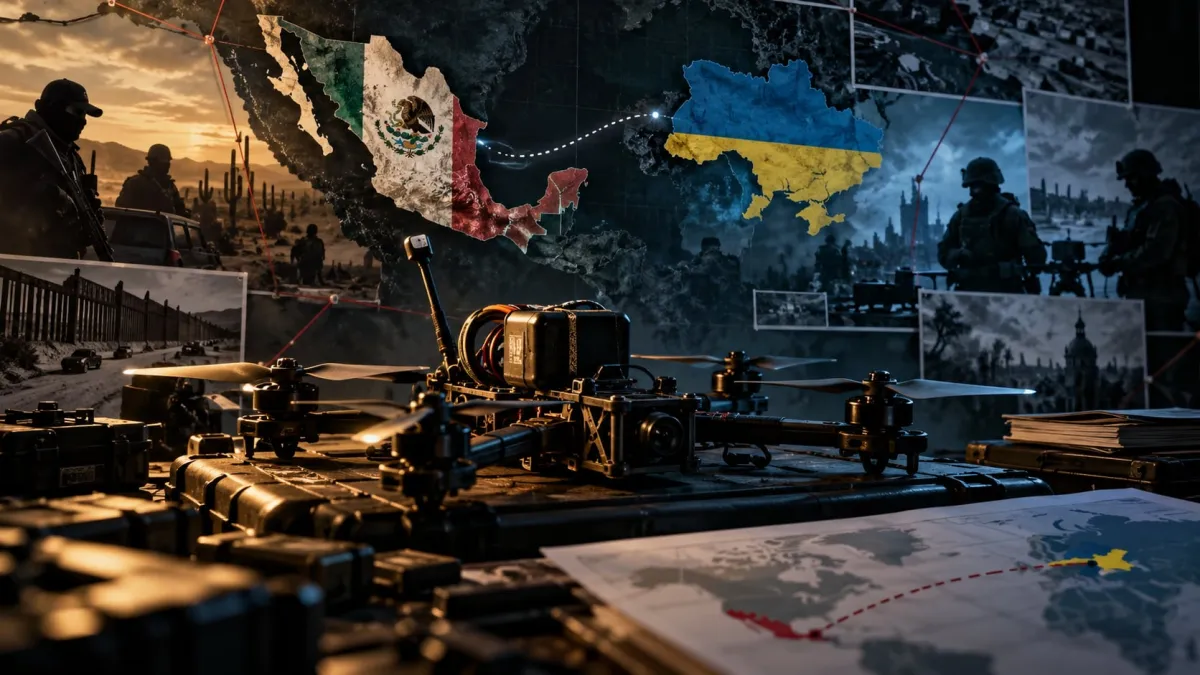 Rusia acusa a Ucrania de entrenar a 80 narcos mexicanos en uso de drones
