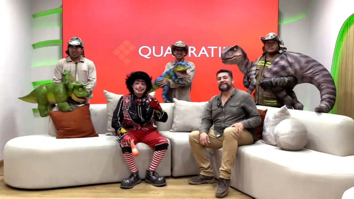 Llega Circo de Hermanos Garner a Morelia con dinosaurios y 20 artistas
