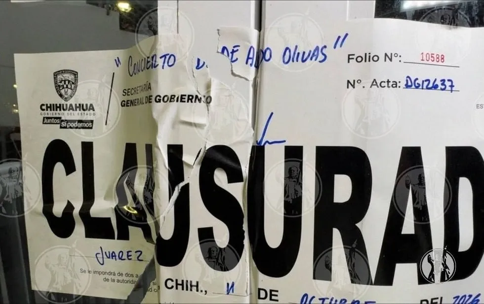 Colocan de nuevo sellos en el Neri Santos tras sacar equipo de concierto