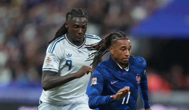 Trepidante empate entre Francia e Italia