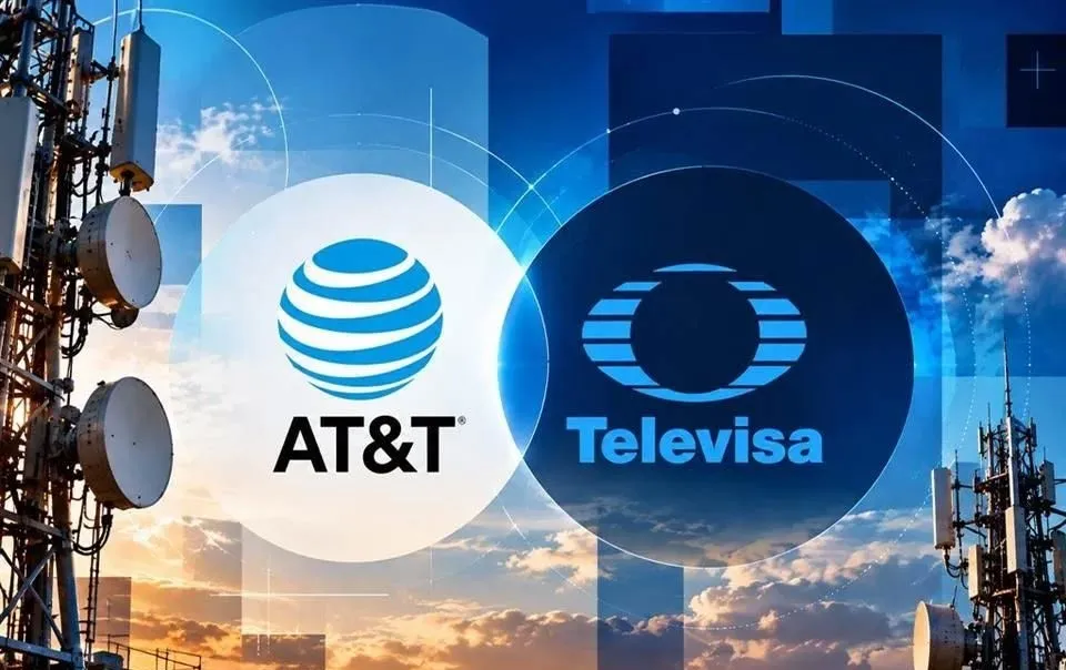 Suben 4.8% acciones de Televisa tras acuerdo con AT&T México