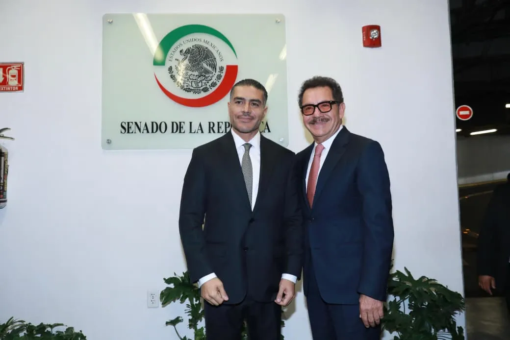 Reciben a García Harfuch en el Senado para comparecer