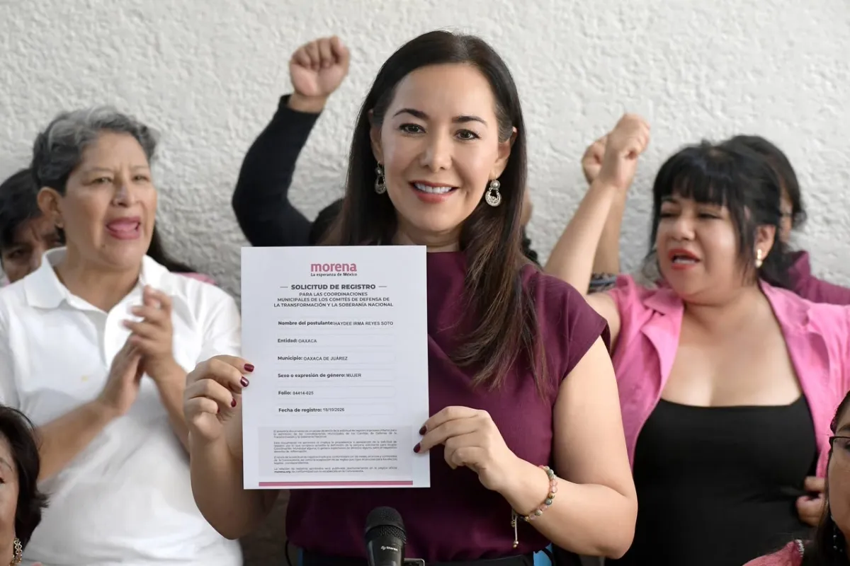 Confirma Haydeé Reyes registro en Morena por Oaxaca de Juárez