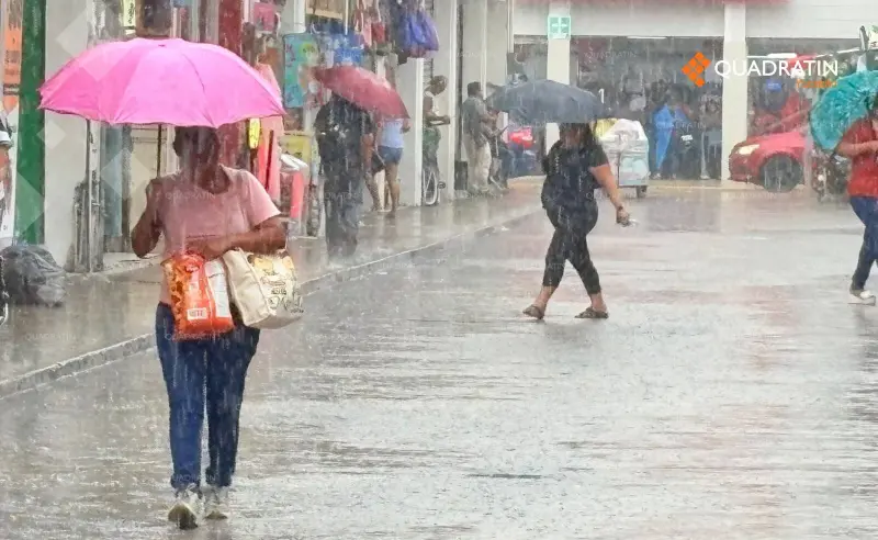 Onda tropical 42 dejará lluvias fuertes y calor de hasta 38°C en Yucatán