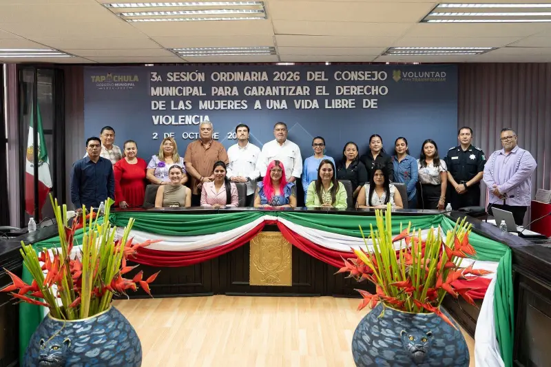 Tapachula fortalece garantías para evitar violencia hacia las mujeres