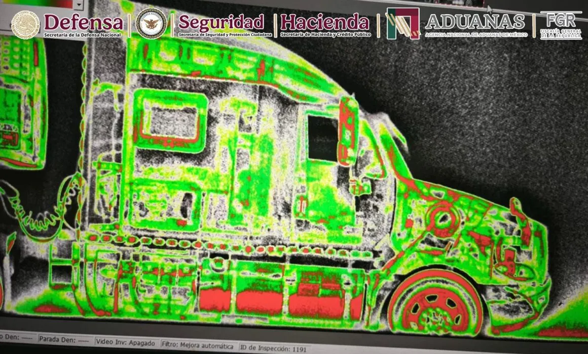 Chiapas: con Rayos X detectan 171 kilos de cocaína en tractocamión