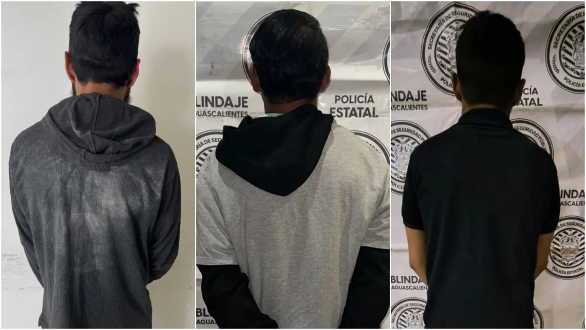 Atrapan a tres con droga en Aguascalientes y Cosío