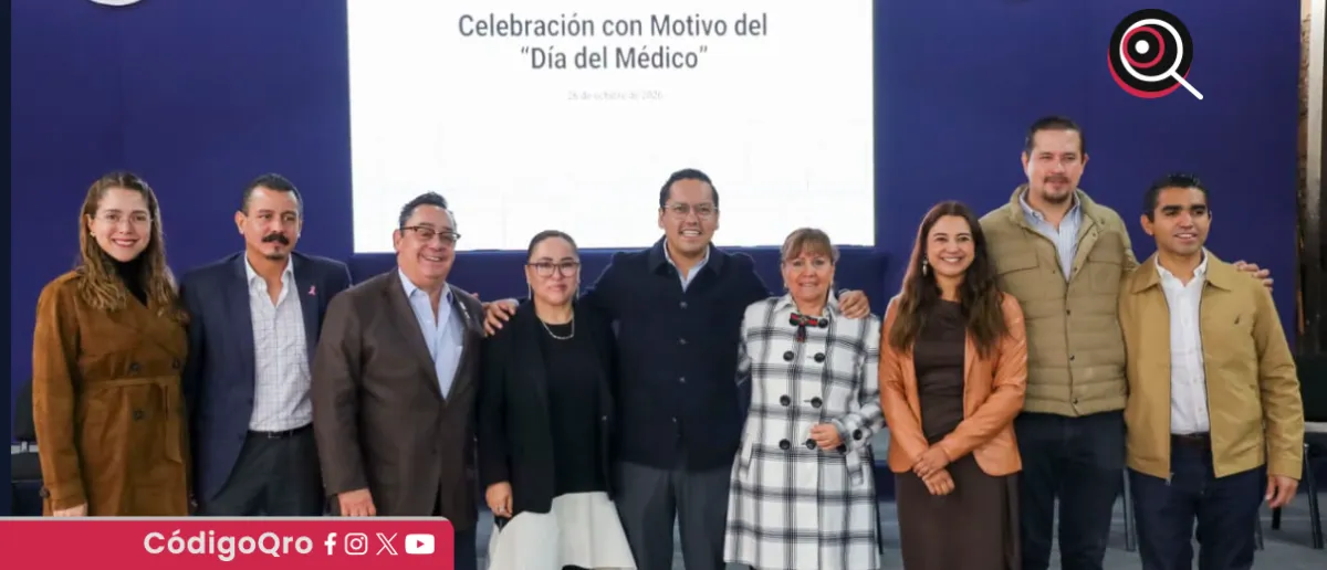 Chepe Guerrero reconoce trabajo de las y los médicos de Corregidora