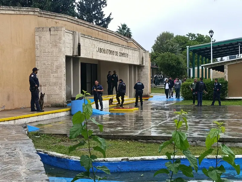 Operativo sorpresa en CBTA 21 de Parras detecta sustancias tóxicas en seis alumnos