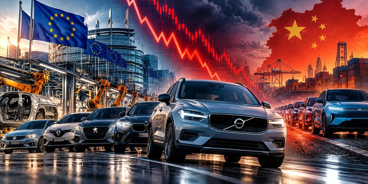 Volvo se hunde y cuestiona el futuro del automóvil europeo