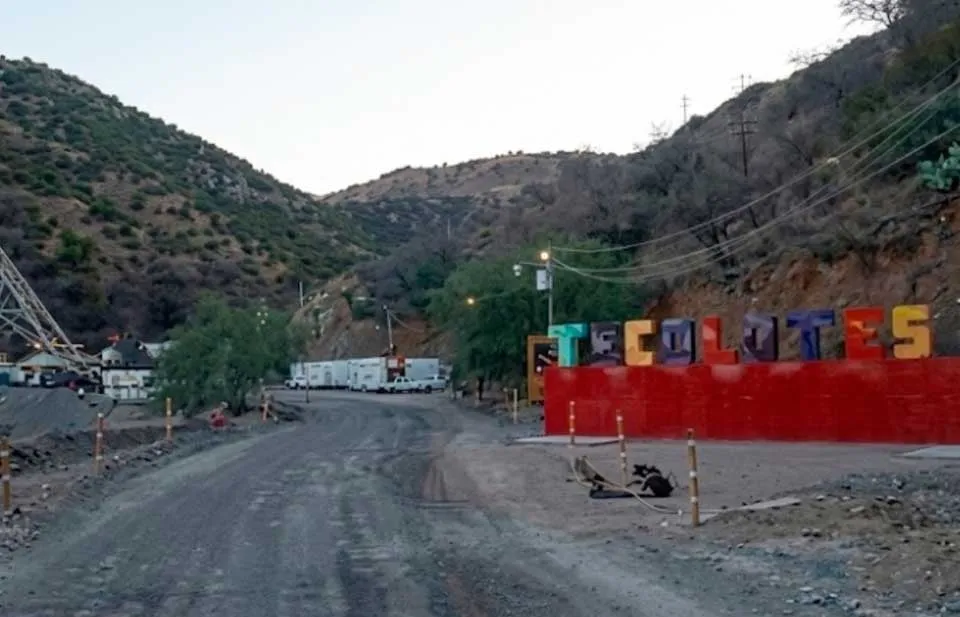 Reportan incendio en mina Tecolotes en Santa Bárbara