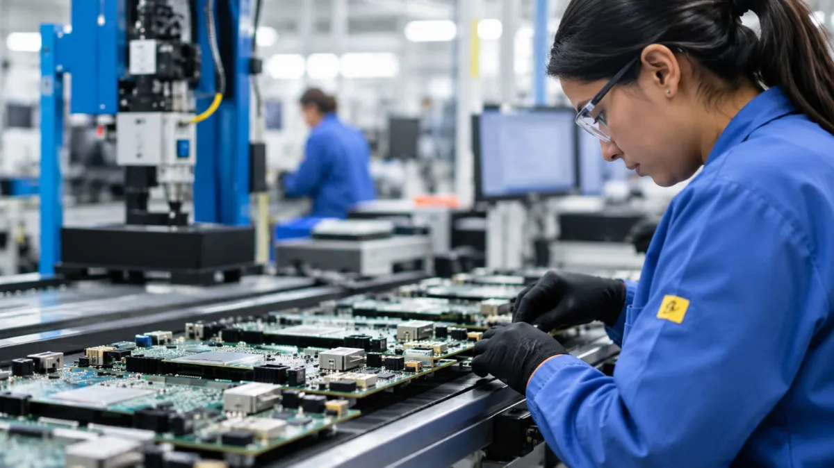 Industria electrónica encabeza las exportaciones de Baja California