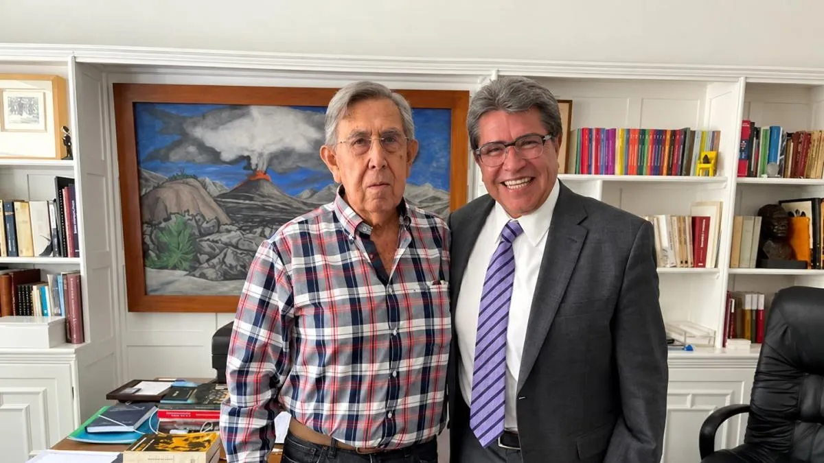 “Fue mi amigo, un hombre íntegro”: Monreal despide a Cuauhtémoc Cárdenas