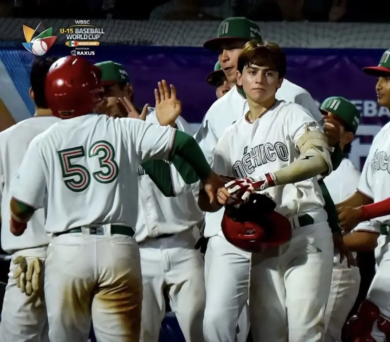 México avanza al juego por la medalla de bronce en el Mundial U-15