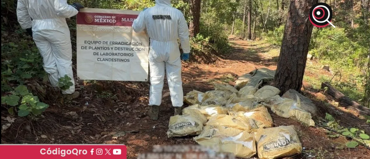 Aseguran 1.5 toneladas de metanfetamina en Durango y 6 toneladas de cigarros en CDMX