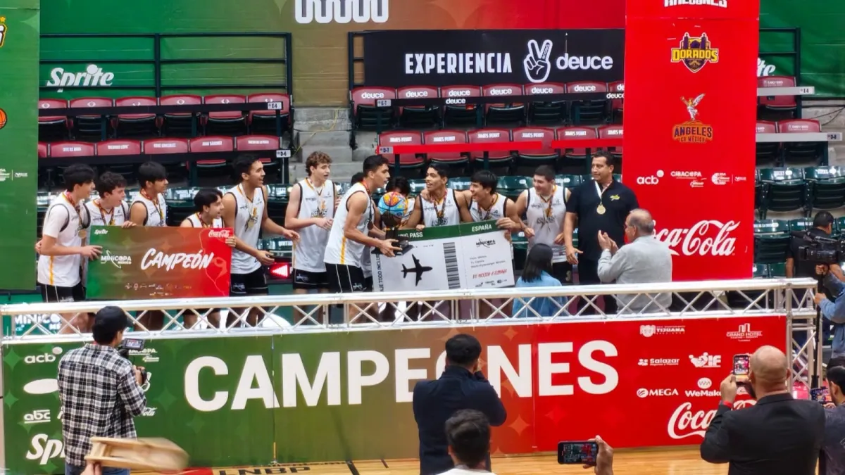 Viajarán Rayos a España tras coronarse en Minicopa México