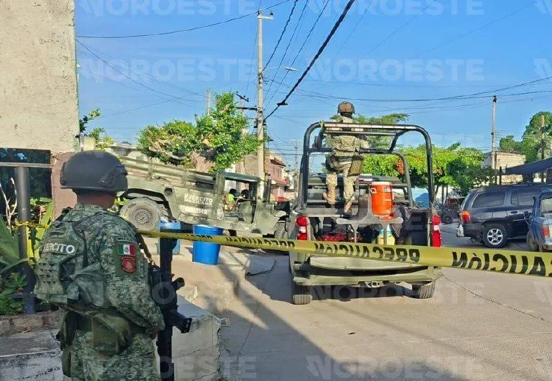 Intentan asaltar a chofer de plataforma y le disparan en la colonia Federico Velarde, en Mazatlán