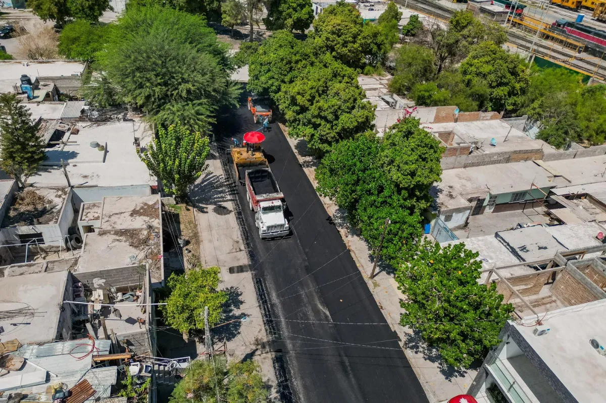 Concluyen obras de pavimentación en Eduardo Guerra; Braulio Fernández registra 95% de avance: Riquelme