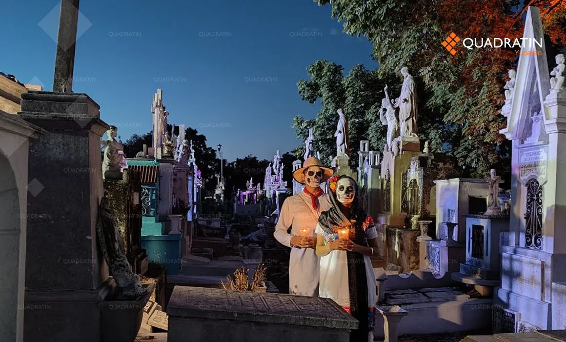 Listos cementerios de Mérida para el Día de Muertos