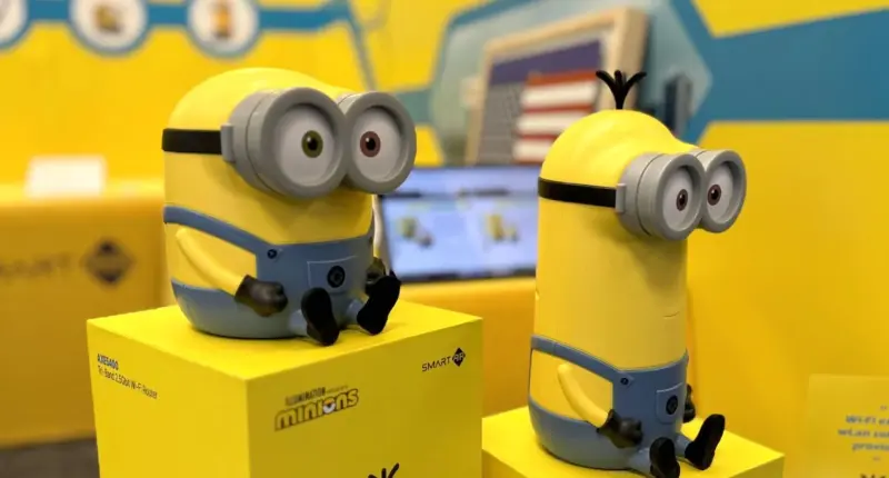 No es solo un juguete: El router de los Minions triunfa en pruebas técnicas con Wi-Fi 6E de triple banda