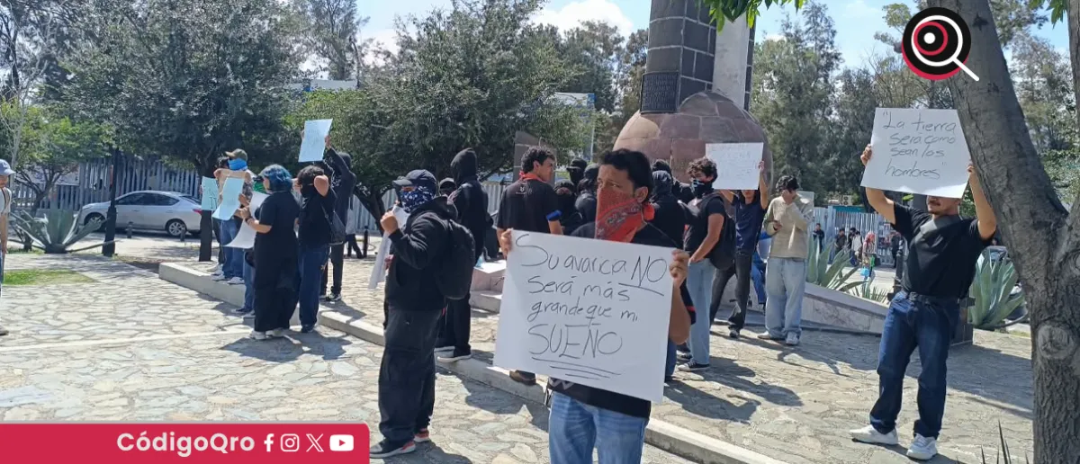 Estudiantes del TecNM Querétaro exigen mejor infraestructura y atención a denuncias